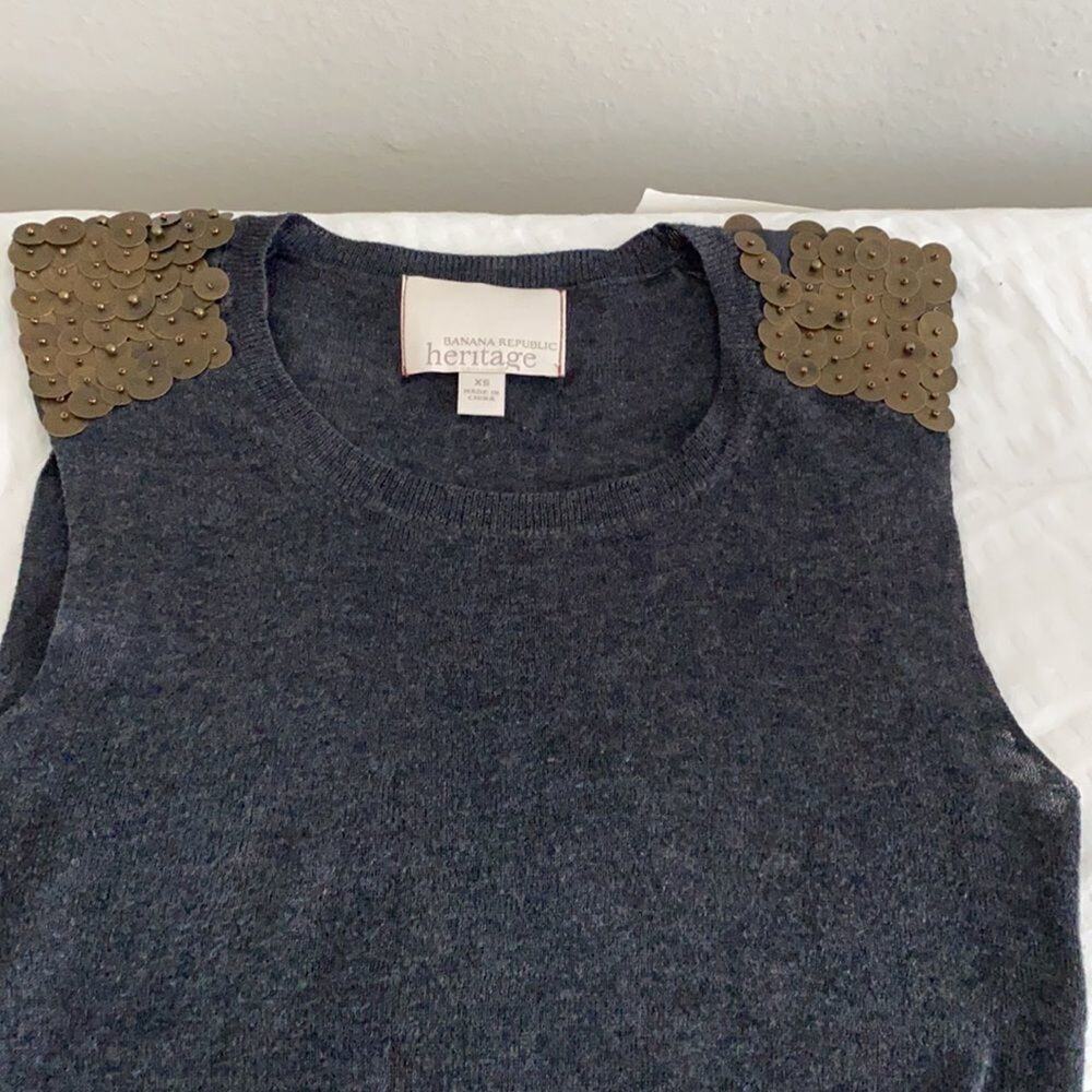 Banana Republic Heritage Cashmere Blend  thin Sweater XS